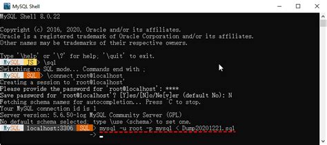 How to Restore Database in MySQL 的图像结果