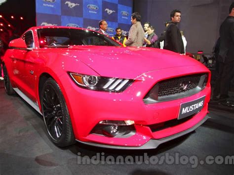 Ford Mustang showcased at Auto Expo 2016 - Ford Mustang showcased at ...