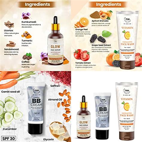 Buy TNW-THE NATURAL WASH COMBO OF 3 WITH GLOW FACE SERUM, VITAMIN C ...