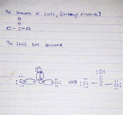 Cocl2 Lewsis Structure