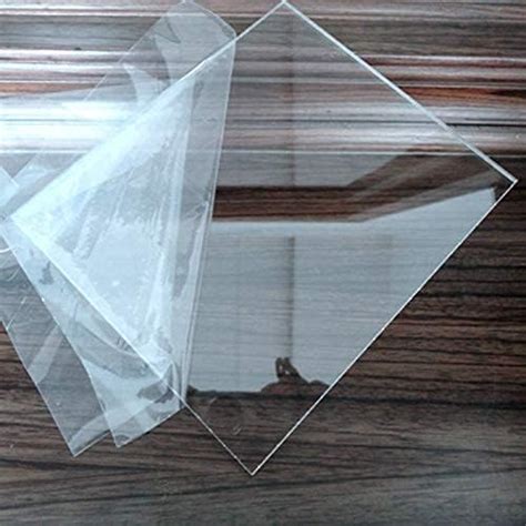 BIGIMALL Transparent Acrylic Sheet; 1.5 mm 4 x 6 Inch - Pack of 4 ...