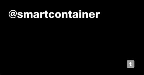 @smartcontainer — Teletype