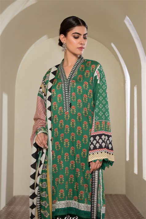 Sapphire Classic - 3 Piece Lawn Collection 2020 – Emerald Green ...