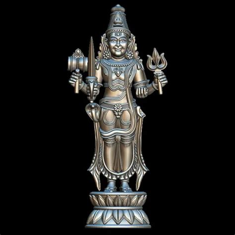 Lord Shiva 3D Model - Divine 3D Printing Masterpiece
