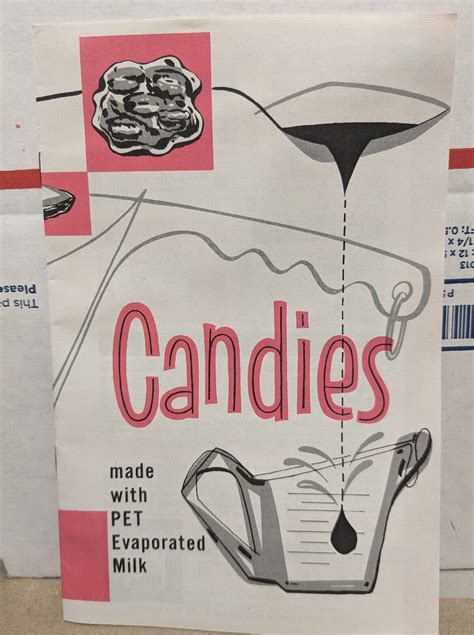 1960's Candies Made With PET Evaporated Milk Cook Booklet Recipes 15 ...