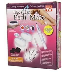 18 PCs Handheld Pedimate Callous & Dry Skin Remover : Amazon.in: Health ...