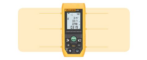 Fluke 405 50mtr Digital Laser Distance Meter Tape with Free Carry Case ...