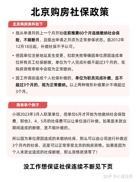 买房社保不够怎么办？一招教你解决！ - 知乎