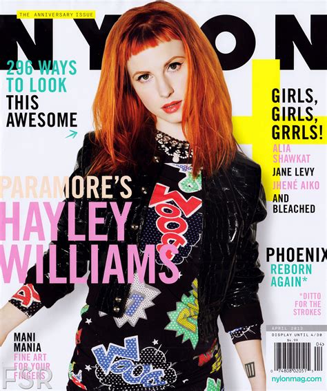 Nylon magazine April 2013 - Paramore Photo (33956678) - Fanpop