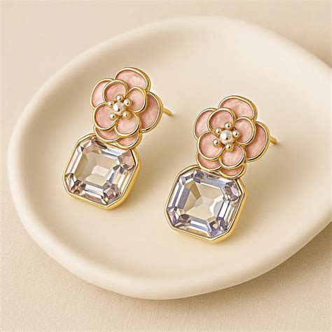 Cubic Zirconia Crystal Earrings – mystellefashion