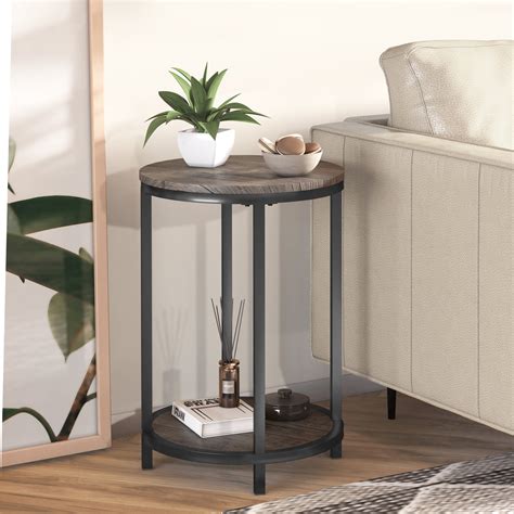 17 Stories Floor Shelf End Table with Storage & Reviews | Wayfair