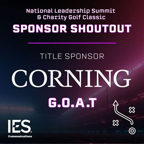 #gameon #iesnationalleadershipsummit #corning #charitygolfclassic | IES ...