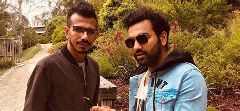 Rohit Sharma Compares 'Shirtless' Chahal With ‘The Rock’ & Sparks Laugh ...