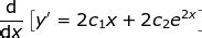 Image result for Eliminating Arbitrary Constant Logarithm