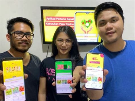 Aplikasi SATU TAS MERAH Solusi Belanja Pasar Secara Online Warga Manado