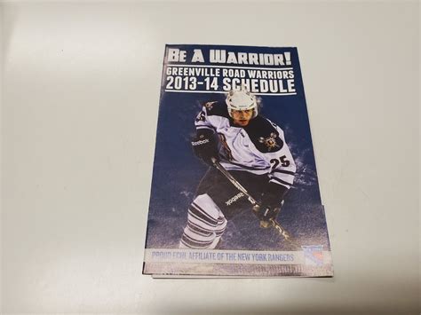 JS15 Greenville Road Warriors 2013/14 Minor Hockey Pocket Schedule ...