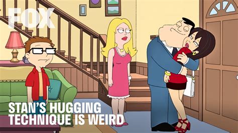 American Dad | Stan Teaches Steve How To (Inappropriately) Hug | FOX TV ...