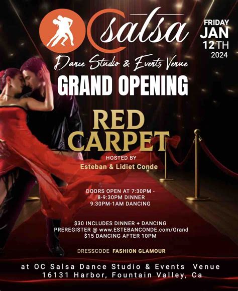 GRAND OPENING FRIDAY JANUARY 12! | OC Salsa