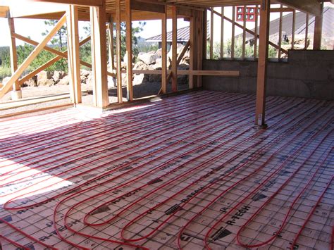 Installing Radiant Floor Heating Bend Oregon - Bend Heating