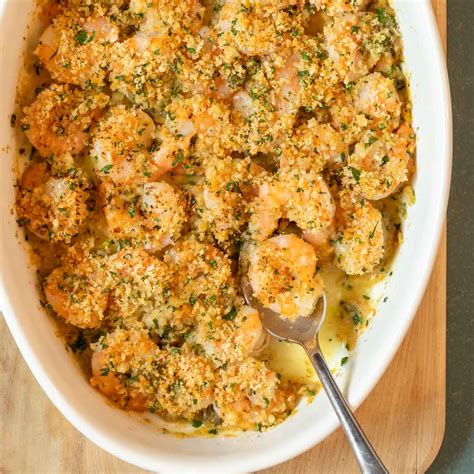 Oven Baked Shrimp with Bread Crumbs - A Well-Seasoned Kitchen