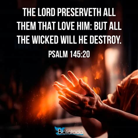 Psalm 145:20 Bible Cross References | Connecting Verses Across ...