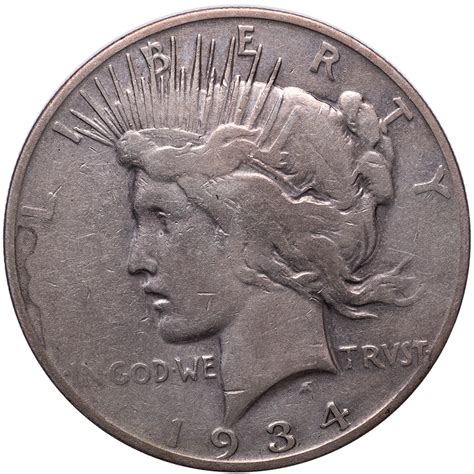 1934-S Peace Silver Dollar – Numismax