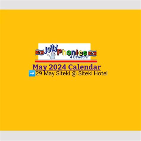 Jolly Phonics Siteki Workshop , Siteki Hotel Swaziland, Manzini, 29 May ...