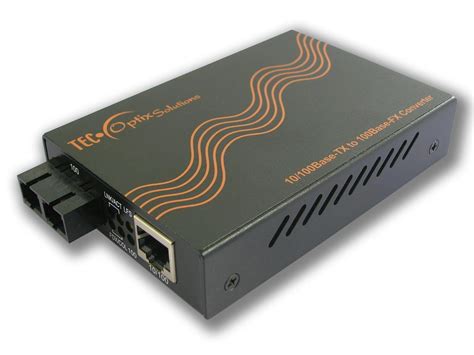 Lynn Electronics MC-100SC-MM 10/100 SC Multi-Mode TEC Optix Solutions ...