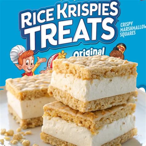 Frozen Rice Krispie Treat Ice Cream Magic Shockingly Simple