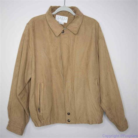 Tehama Clint vintage light brown bomber jacket men's … - Gem