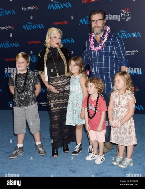 Tori Spelling, Stella Doreen McDermott, Hattie Margaret McDermott, Liam ...