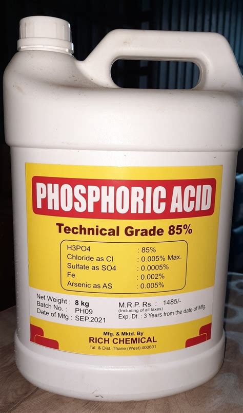 Buy Phosphoric Acid sds online - Lablink Solutions