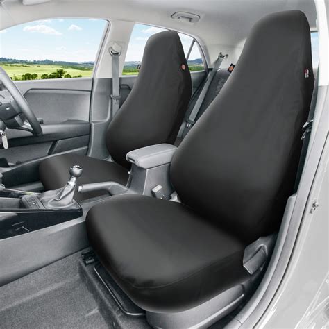 Dickies Trader High Back Heavy Duty Water Resistant Seat Cover, Black ...