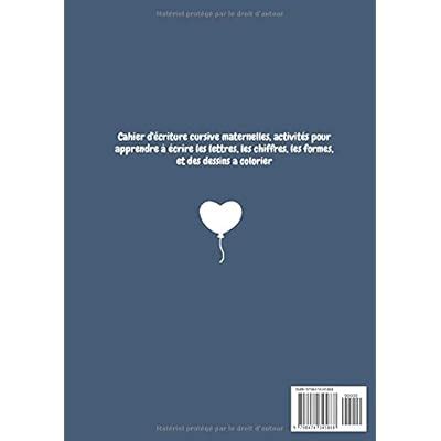 Cahier d'écriture cursive maternelles et cp | Ubuy India