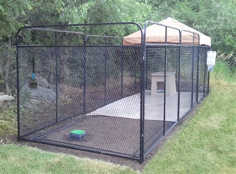 Diy Outdoor Dog Kennel Flooring Ideas