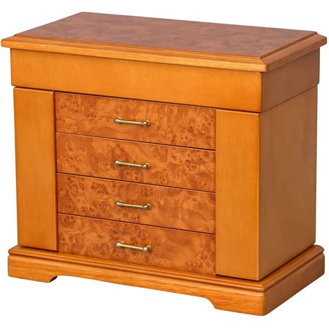 Mele and Co Greta Wooden Jewelry Box - Walmart.com