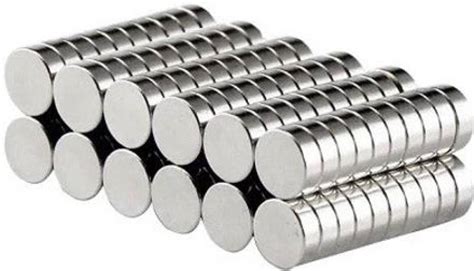 MAGNETICKS Magneticks 6x2 mm NdFeB Disc Magnet - Pack of 100 Pieces ...