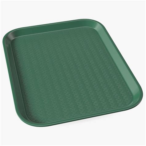Plastic Fast Food Tray Green 3D Model $19 - .3ds .blend .c4d .fbx .max ...