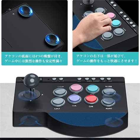 Buy Arcade Fight Stick - PXN USB PC Street Fighter Arcade Game Fighting ...