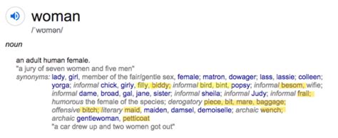 What Made Oxford University Press Change The Definition Of Woman In Their Dictionary