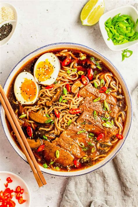 Beef Ramen Noodle Soup | Recipe Cart