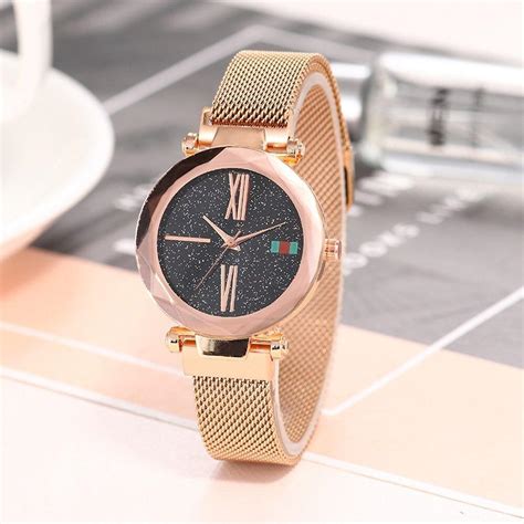 Luxury Fashion Starry Sky Milan Magnet Buckle Wristwatches -Sunglasses ...