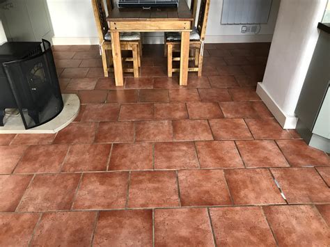 Restoring the Appearance of a Ceramic Tiled Kitchen Floor in Ulverston ...