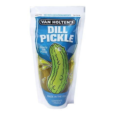 Van Holten - Dill Pickle in a Pouch – Uncle Joe's Candy