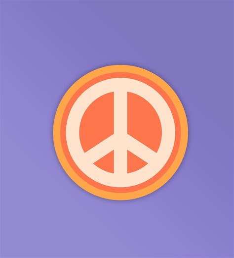 Aesthetic Peace Sign | Mobile & Laptop Sticker – Peeekaboo