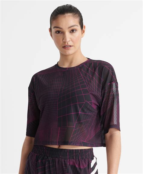 Tee shirt on sale maille filet femme