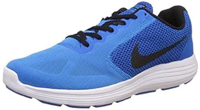 Buy Nike Revolution 3 Men's Blue Running Shoes - (819300-402) (11 Uk ...