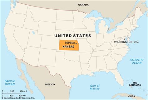 Kansas | Geography, History, Flag, Facts, Maps, & Points of Interest ...