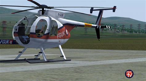 Hughes 500d Helicopter