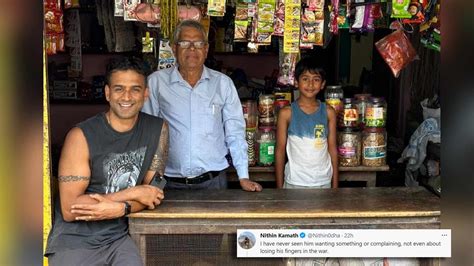 ‘Refuses To Stop Working,’ Nithin Kamath’s Father-In-Law Runs A Grocery ...